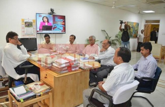 Mizo Repartition : MHA Northeast India Division Joint Secretary arrives in Tripura Mizo Repartition : MHA Northeast India Division Joint Secretary arrives in Tripura